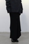 Marc le bihan long net eye skirt 2752 black